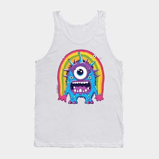 Early Morning Rainbow motivational cheer-up design Tank Top